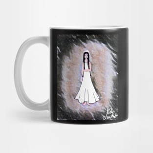 Woman in White Mug